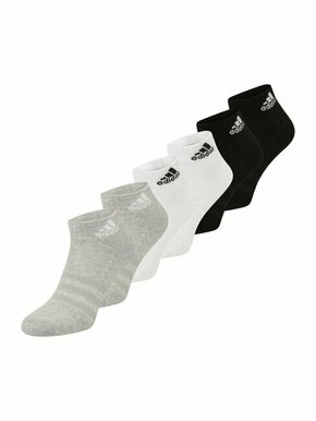 Unisex nizke nogavice adidas Cushioned Sportswear Ankle Socks 6 Pairs IC1292 medium grey heather/white/black