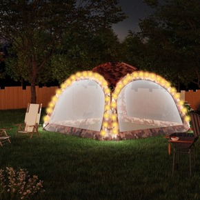 Shumee zabavni šotor 4-stranska LED 3