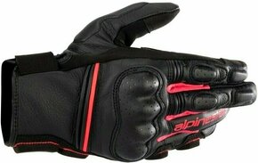 Alpinestars Stella Phenom Leather Air Gloves Black/Diva Pink L Motoristične rokavice