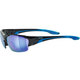 Uvex Blaze III športna sončna očala, Black Blue/Mirror Blue (2416)