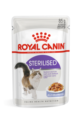 Extrastore Royal Canin FHN Sterilised v želeju - mokra hrana za odrasle mačke - 12x85g