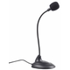 WEBHIDDENBRAND Gembird mikrofon, namizni, 3,5 mm priključek, črn