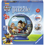 Ravensburger 3D sestavljanka 121861 Tačke na patrulji puzzleball, 72 kosov