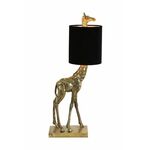 Namizna svetilka v črni in bronasti barvi (višina 61 cm) Giraffe - Light &amp; Living