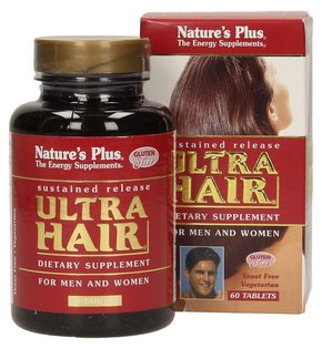 Nature's Plus Ultra Hair S/R - 60 tabl.