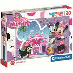 WEBHIDDENBRAND CLEMENTONI Puzzle Minnie Mouse: Rojstnodnevna torta 30 kosov