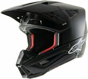 Alpinestars S-M5 Solid Helmet Black Matt M Čelada