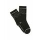 Otroške nogavice Karl Lagerfeld 2-pack črna barva - črna. Visoke nogavice iz kolekcije Karl Lagerfeld. Model izdelan iz elastičnega materiala. V kompletu sta dva para.