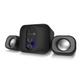 Connect IT Rumble PRO zvočniki, 2.1, 11W, črni, USB