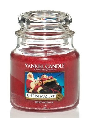 Yankee Candle božična večer klasična srednje srednje dišeča sveča