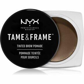NYX Professional Makeup Tame &amp; Frame Tinted Brow Pomade vodoodporna pomada za obrvi 5 g odtenek 03 Brunette za ženske