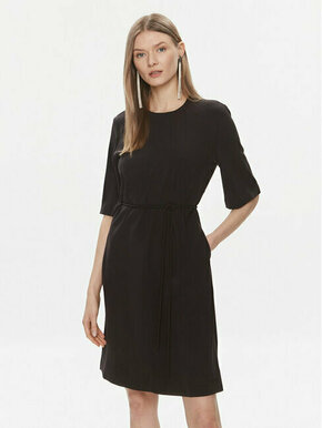 Calvin Klein Vsakodnevna obleka K20K206375 Črna Regular Fit