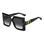 Dsquared2 D20185/G/S 807/9O ONE SIZE (64) Črna/Siva