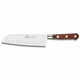 WEBHIDDENBRAND Kuchyňský nůž Lion Sabatier, 834784 Idéal Provencao, Santoku nůž, čepel 18 cm z nerezové oceli, rukojeť pakka dřevo, plně kovaný, mosazné nýty