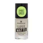Essence Super Matte Transforming Top Coat nadlak z mat učinkom 8 ml