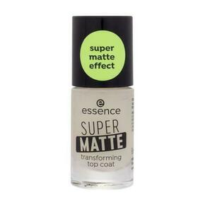 Essence Super Matte Transforming Top Coat nadlak z mat učinkom 8 ml