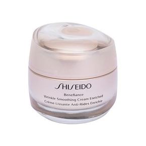 Shiseido Benefiance Wrinkle Smoothing Cream Enriched dnevna in nočna krema proti gubam 50 ml za ženske