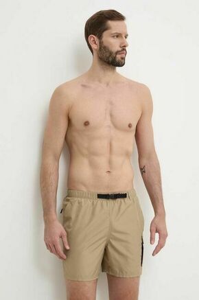 Kopalne kratke hlače Nike Voyage rjava barva - rjava. Kratke hlače za kopanje iz kolekcije Nike. Model izdelan iz recikliranega materiala.