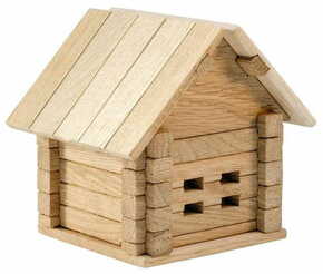 Teddies Komplet lesene hiške 37 kosov