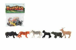 Teddies Živali mini safari ZOO plastika 5-6cm
