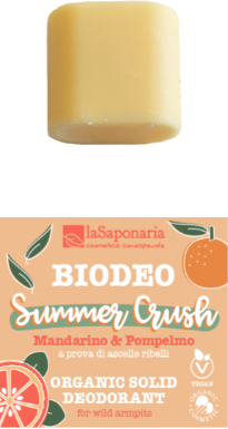 "La Saponaria BIODEO Summer Crush deodorant v trdem stanju - 40 ml"