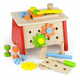 Viga Toys Lesena DIY delavnica z izobraževalnimi pripomočki - 51621 -
