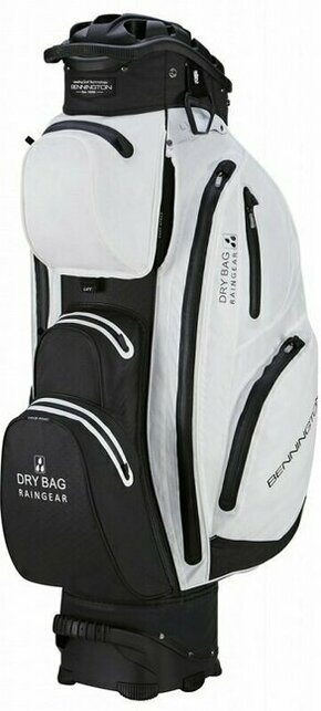 Bennington QO 14 Water Resistant White/Black Golf torba Cart Bag