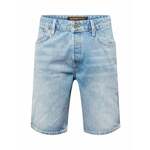 Superdry jeans kratke hlače - modra. Kratke hlače iz kolekcije Superdry. Model izdelan iz jeansa.