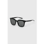 Sončna očala Nike žensko, črna barva - črna. Sončna očala iz kolekcije Nike. Model s polariziranimi lečami.