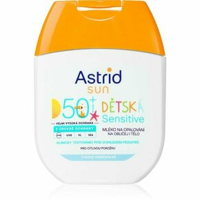 Astrid Sun mleko za otroke za sončenje SPF 50+ 60 ml