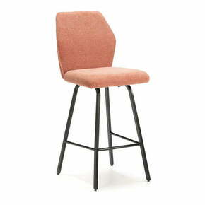 Rožnato-oranžni barski stoli v kompletu 4 ks 65 cm Bei – Marckeric