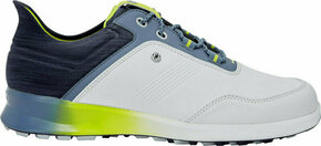 Footjoy Stratos Mens Golf Shoes White/Navy/Green 46