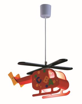 Rabalux 4717 Helicopter viseča svetilka za otroško sobo
