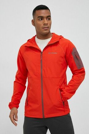 Outdoor jakna Columbia Tall Heights rdeča barva - rdeča. Outdoor jakna iz kolekcije Columbia. Prehoden model