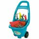 Ecoiffier Vrtni voziček z orodjem, lonci in posodo za zalivanje