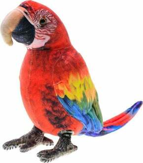 Plišasta papiga Ara 20 cm rdeča