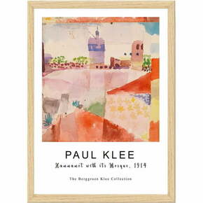 Plakat z okvirjem 35x45 cm Paul Klee – Wallity