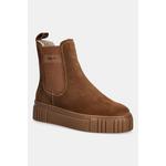Gant Chelsea iz semiša Gant Snowmont rjava 31553098