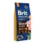 Brit hrana za odrasle pse Premium by Nature Adult M, 15 kg