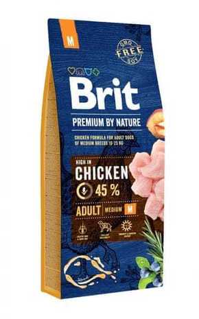 Brit hrana za odrasle pse Premium by Nature Adult M