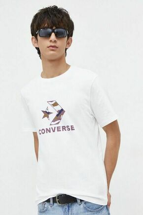 Bombažna kratka majica Converse moški