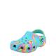 Crocs dekliški natikači Classic Marbled Clog Digital Aqua Multi, večbarvni, 33/34 (207464-4SM)