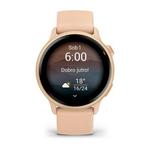 Garmin Vivoactive 6 Metallic Pink Dawn, 42mm pametna ura