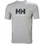 Helly Hansen kratka majica - siva. Kratka majica iz kolekcije Helly Hansen. Model izdelan iz tanke, elastične pletenine.