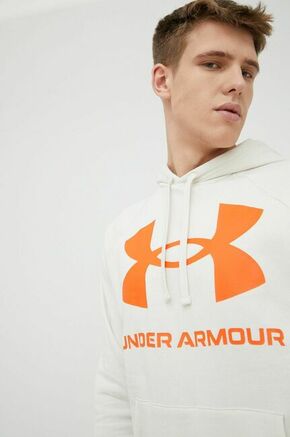 Under Armour Pulover UA Rival Fleece Big Logo HD-BRN S