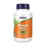 Korenina Ingverja, Ginger Root, NOW, 550 mg (100 kapsul)