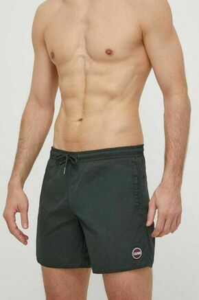 Kopalne kratke hlače Colmar zelena barva - zelena. Kopalne kratke hlače iz kolekcije Colmar. Model izdelan iz gladke tkanine.
