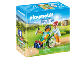Playmobil Pacient | na invalidskem vozičku