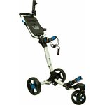 Axglo Tri-360 V2 3-Wheel SET White/Blue Ročni voziček za golf