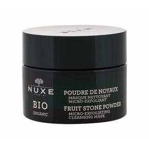 NUXE Bio Organic Fruit Stone Powder Micro-Exfoliating Mask maska za obraz za vse tipe kože 50 ml za ženske